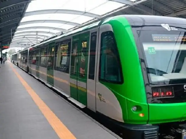 SJL: Tren de la Línea 1 del Metro de Lima sufre fallas técnicas