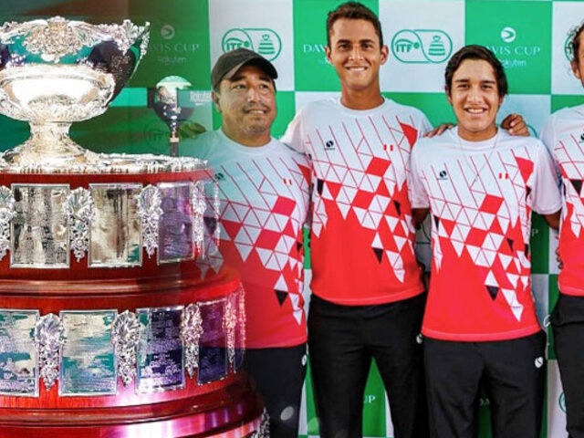 Copa Davis: Perú enfrentará a Chile en el torneo de tenis