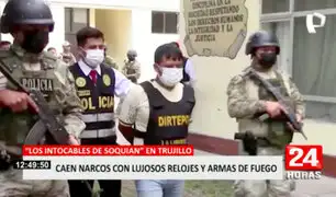 Trujillo: caen 8 integrantes de una presunta red de narcotraficantes