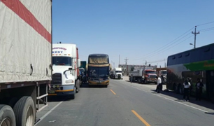 ¡Atención! Vías bloqueadas en Ayacucho, Junín y Arequipa por paro de transportistas