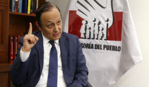 Pedro Castillo: Defensor del Pueblo solicitará a fiscal iniciar investigación contra mandatario