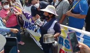 Paro de Transportistas: amas de casa se suman a protesta y reclaman por alza de precios de los alimentos
