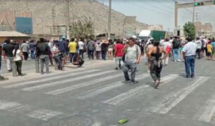 Paro de transportistas: tras enfrentamiento policía logra liberar una de las vías de la Carretera Central
