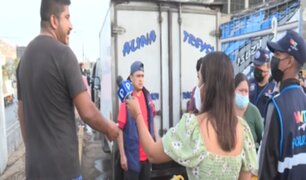 Inmovilización obligatoria en Lima y Callao: desalojan a negociantes que intentaban vender sus productos