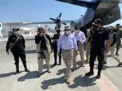 Paro de transportistas: Ministro del Interior llega a Ica junto con 150 agentes Dinoes