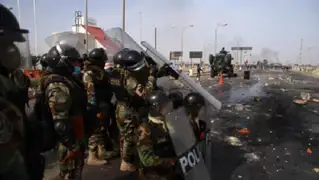 Policía se refuerza para restablecer el orden público en Ica