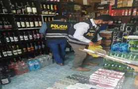 Comas: PNP incauta cigarrillos adulterados que ingresaron de manera ilegal