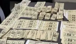 SJL: PNP incautó 400 mil dólares falsos dentro de una vivienda