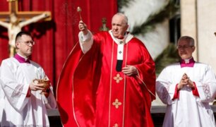 El papa Francisco anima a solucionar pacíficamente tensiones sociales en Perú