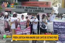 Trujillo: piden justicia para joven madre que murió tras caer de octavo piso
