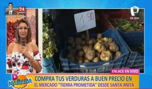 ¡Verduras en oferta! Mercado Tierra Prometida ofrece los alimentos más frescos a un buen precio
