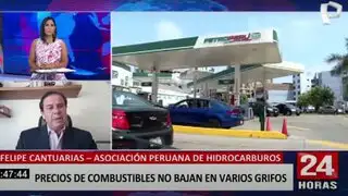 Felipe Cantuarias explica la situación de los precios de los combustibles en el país