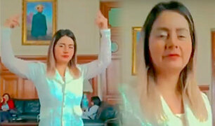 Diversas reacciones tras video de congresista bailando en TikTok