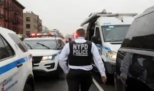 Nueva York: al menos 16 heridos de bala deja tiroteo en un metro de Brooklyn