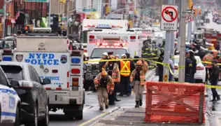 Policía aún no encuentra al supuesto autor del ataque al metro de Nueva York