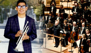 ‘Genio de la trompeta’: peruano será miembro permanente de la Orquesta Sinfónica de Dallas