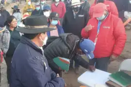 Southern Perú llegó a un acuerdo de diálogo con Comunidades de Moquegua