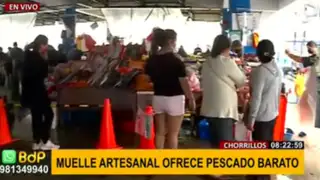 Directo del mar: personas acuden al Muelle Artesanal de Chorrillos para compras en Semana Santa