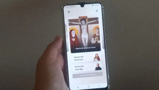 Viernes Santo: crean aplicación para recorrer y meditar el Vía Crucis desde el celular
