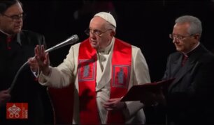 Papa Francisco pide paz al mundo: "donde haya odio florezca la concordia"