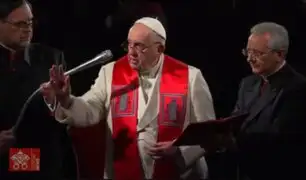 Papa Francisco pide paz al mundo: "donde haya odio florezca la concordia"