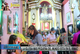 Perú tiene la iglesia más pequeña del mundo y está en el Rímac