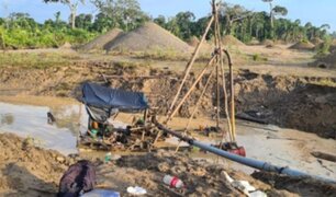 Madre de Dios: intervienen 11 campamentos dedicados a la actividad de minería ilegal