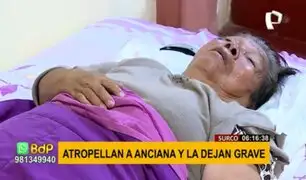 Tragedia en Viernes Santo: Conductor ebrio atropella a anciana de 80 años y la deja grave