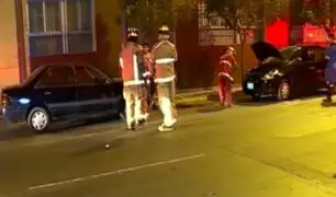 Accidente en Lince: brutal choque por auto que se habría pasado la luz roja