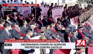 Homenaje a ex comandos Chavín de Huántar: así se desarrolló accidentado evento
