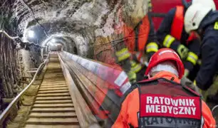 Polonia: accidente minero deja diez trabajadores desaparecidos