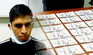 Sujeto se pone a ‘rapear’ en comisaría tras ser intervenido con US$6,000 falsos