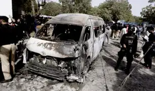 Pakistán: coche bomba explota y deja cuatro muertos en instituto educativo