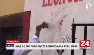 Renuncian más de 100 militantes de Perú Libre: “No más tontos útiles”