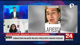 Fátima Atoche sobre caso Sebastián Palacín: “Esto es parte de esta estructura machista”