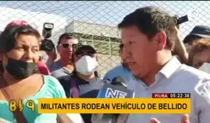 Accidentada llegada: simpatizantes de Perú Libre increpan a Guido Bellido en Talara