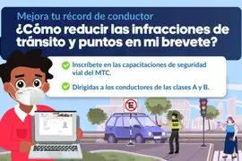 MTC realiza taller virtual sobre seguridad vial para reeducar a conductores infractores