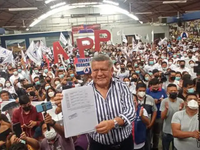 César Acuña: líder de APP inscribe su precandidatura al Gobierno Regional de La Libertad