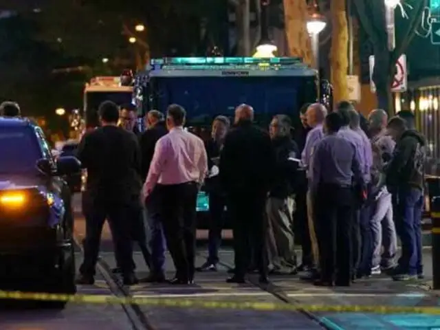 EEUU: tiroteo en el centro de la ciudad de Sacramento deja al menos 6 muertos y 10 heridos