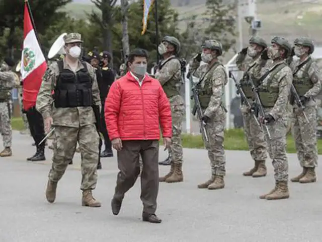 Pedro Castillo liderará ceremonia por el 25 aniversario de Operación Chavín de Huántar