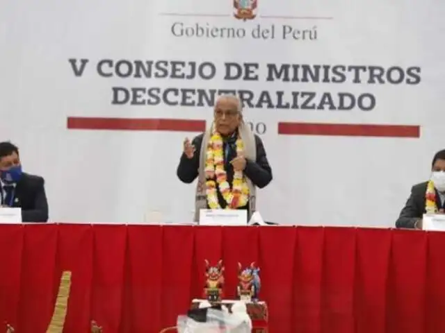 Premier Aníbal Torres: "No tengo miedo a nada y no estoy aferrado al cargo"