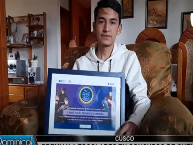Cusco: premian a escolares ganadores de concurso de cuentos “Oráculo Matemágico”