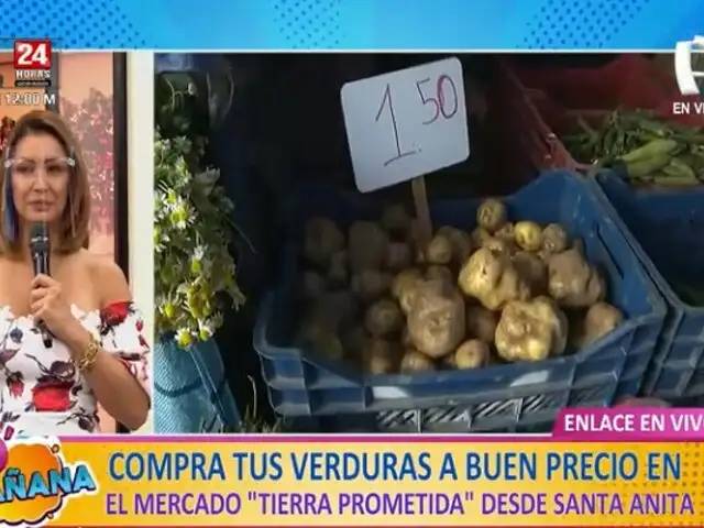 ¡Verduras en oferta! Mercado Tierra Prometida ofrece los alimentos más frescos a un buen precio