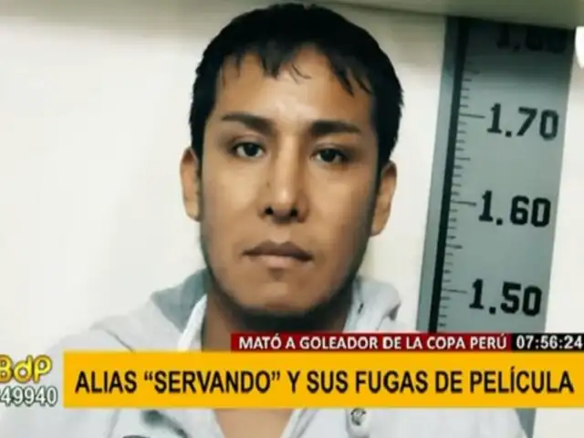 ¿Quién es “Servando”? sujeto que asesinó a goleador de la Copa Perú