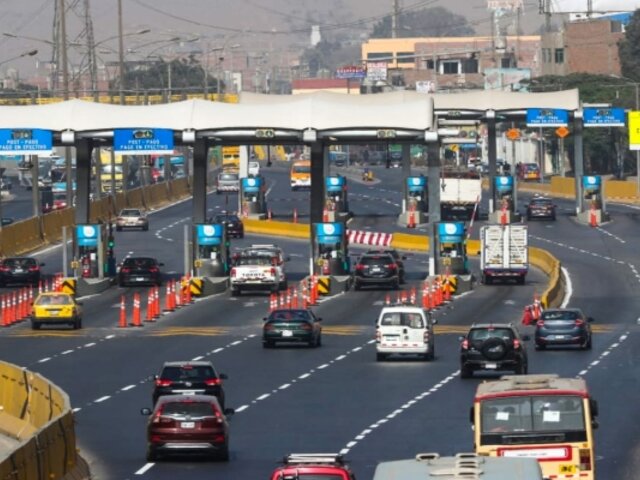 ¡Atención! Tránsito en Panamericana Sur cambiará de sentido hoy para facilitar retorno de viajeros