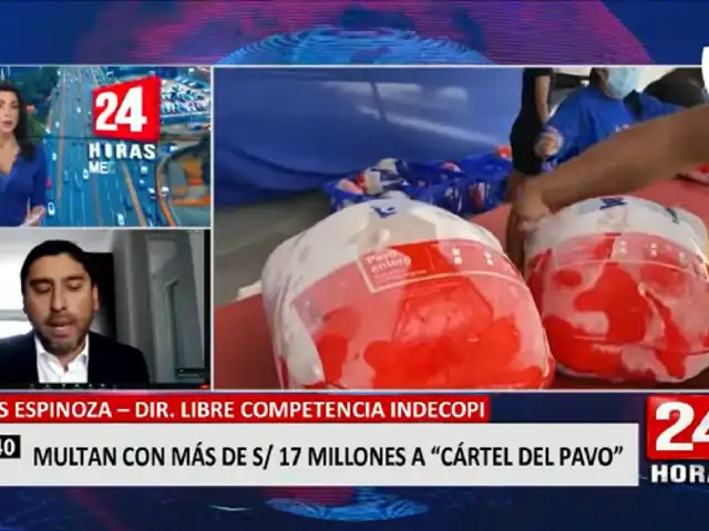 Funcionario de Indecopi: “Son 4 supermercados los multados por concertar el precio del pavo”
