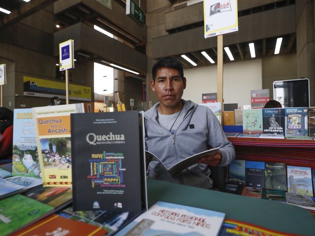 Más de 50 títulos en lenguas originarias se ofrecen en la V Edición de La Independiente. Feria de las Editoriales Peruanas