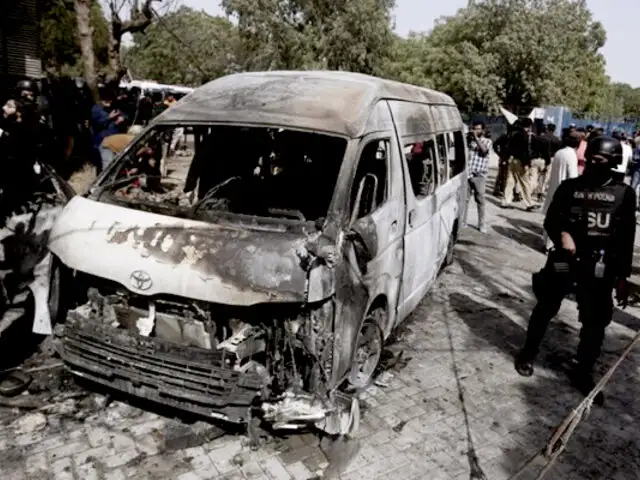 Pakistán: coche bomba explota y deja cuatro muertos en instituto educativo