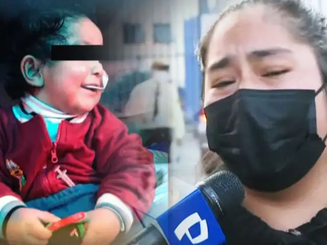 Le amputaron sus manos y pies: Bebé habría contraído bacteria en Hospital del Niño