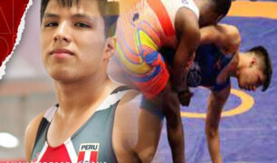 Juegos de la Juventud: Perú obtiene medalla de plata en lucha grecorromana